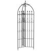 RANKGITTER Metall Schwarz - Schwarz, Metall (70/234/70cm) - CLP
