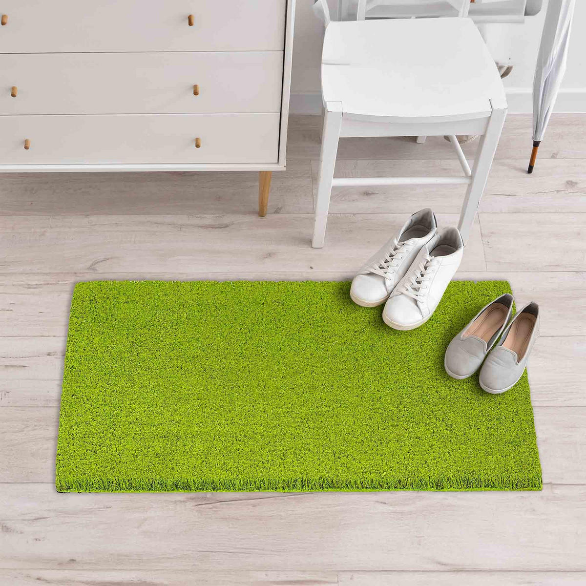 FUSSMATTE IN- UND OUTDOOR COCO COLOR T - Grün, Textil (40/60cm) - Astra