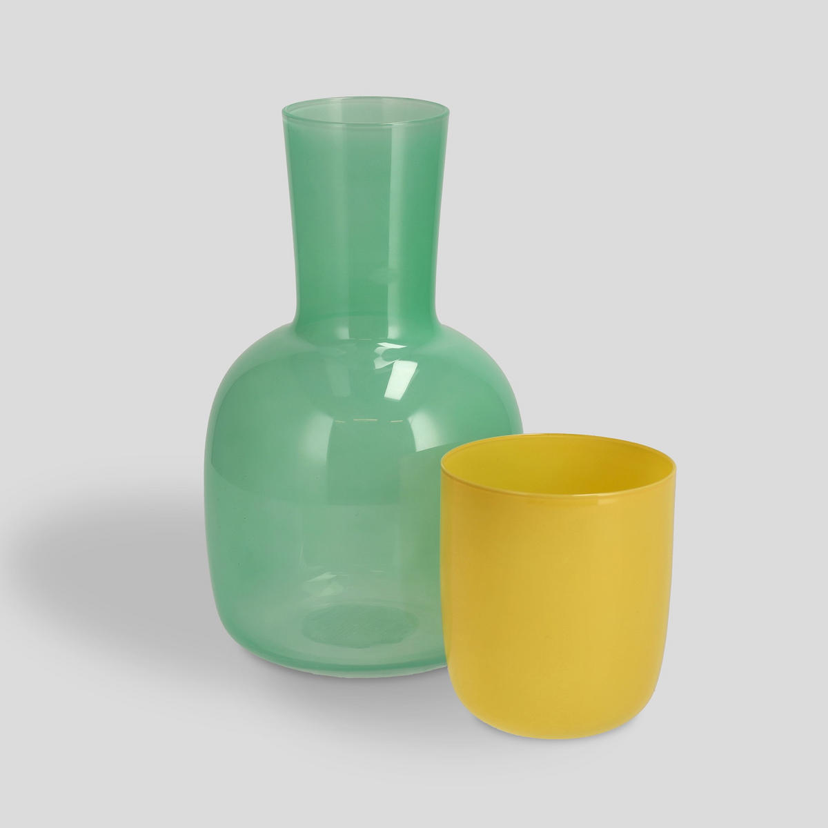 KARAFFE UND GLÄSER Sugarbreeze - Hellgrün, Glas (0.7L) - home&you