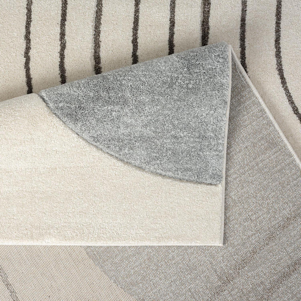 KURZFLOR-TEPPICH Bonito 7170 Grau 80x150 cm - Grau, Textil (80/150cm) - carpet city
