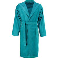 BADEMANTEL UNISEX KURZMANTEL MIT KAPUZE TEXAS LAGOON - 589 - Blau, Textil (Lnull) - Vossen