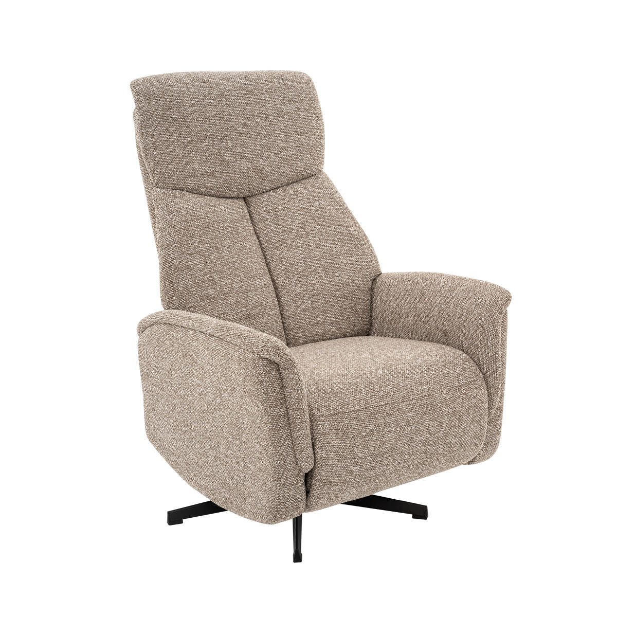SESSEL Helsinki - Beige - 68/84/114 cm - Beige, Textil (68/114/84cm) - LABEL51