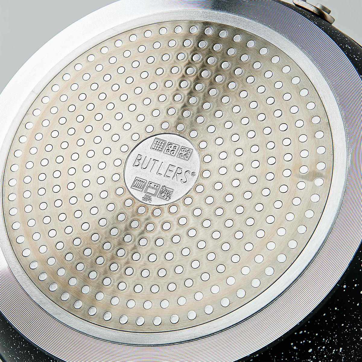 PFANNE Salsa - Schwarz, Metall (24/24/5cm) - Butlers