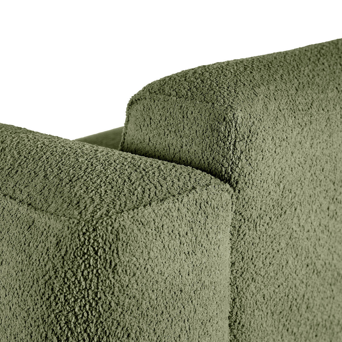 2-SITZER SOFA - Schwarz/Grün, Kunststoff/Textil (220/71/102cm) - home24