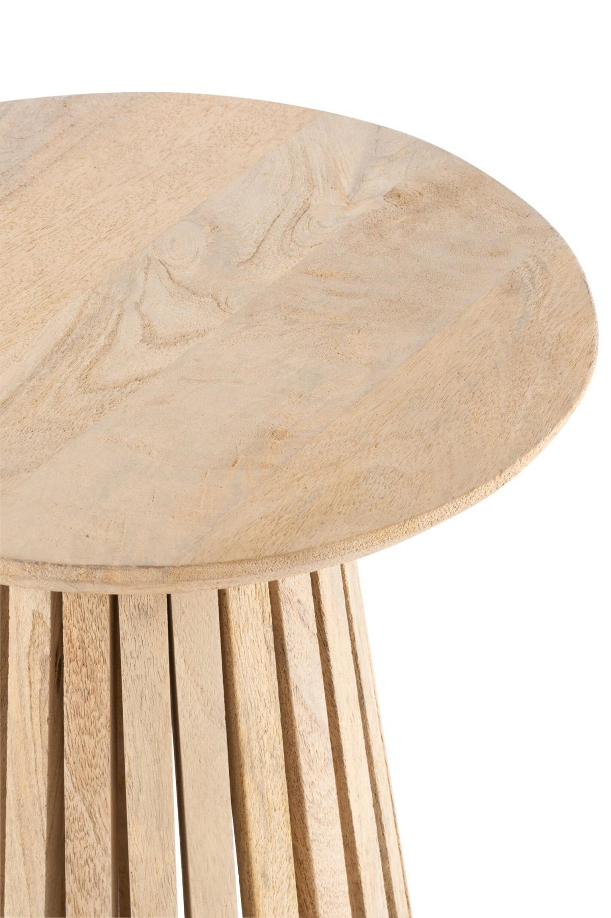 TISCH VINCENT - Holz - Natürliche - S - Naturfarben, Holz (40/40/52.5cm) - J-Line
