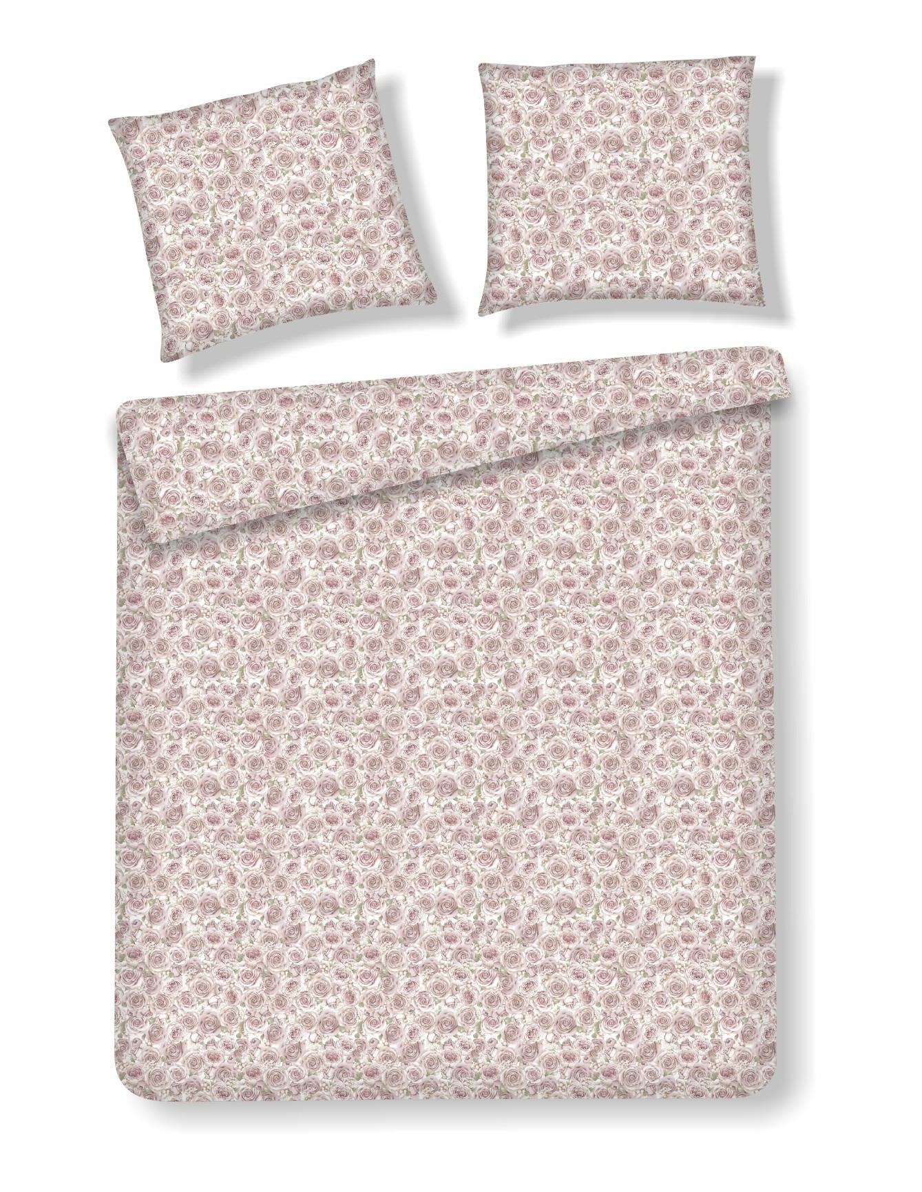 BETTWÄSCHE Rosalini - Hellrosa, Textil (200/220cm) - home&you