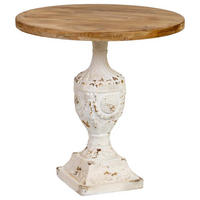 COUCHTISCH weiß 76x35x76cm - Braun, Holz (35/76/76cm) - Wanderlust