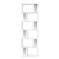 BÜCHERREGAL Weiß 24/60/190 cm - Weiß, Holzwerkstoff (24/190/60cm) - Mobili Rebecca