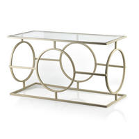 COUCHTISCH Cedri Beige 80/35.5/45 cm Metall - Beige, Metall (80/35.5/45cm) - Mondex