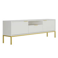 TV-MÖBEL Seattle Weiß - Weiß, Holzwerkstoff (175/56.4/33cm) - Petits-meubles