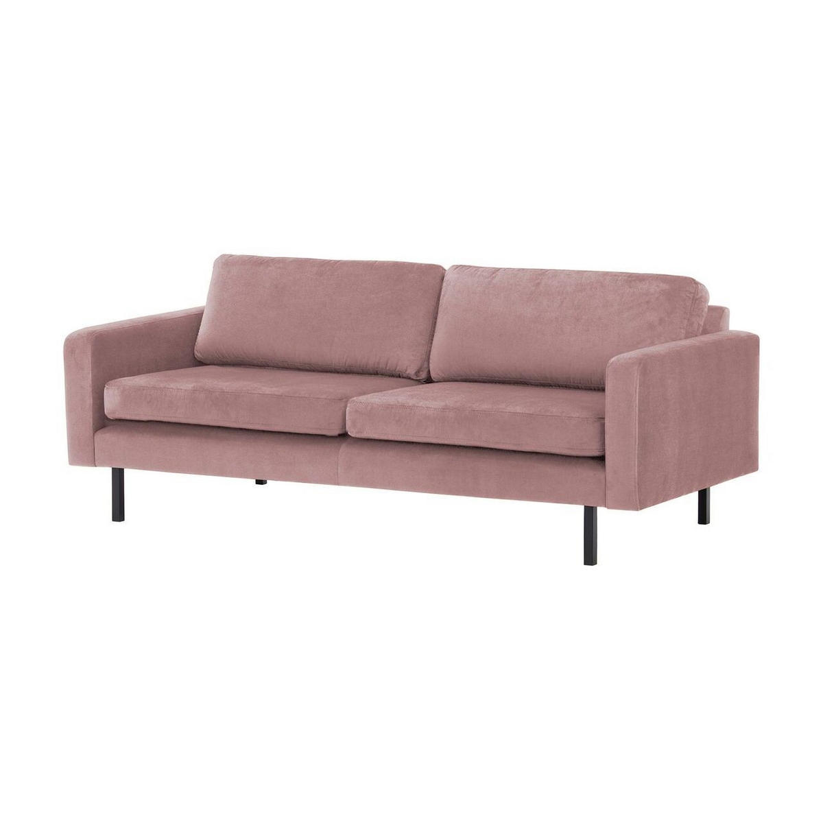DREISITZER-SOFA Lioni-Kronos 27 - Lila, Holz/Textil (200/84/94cm)