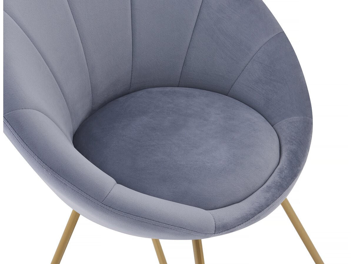 STUHL & BARHOCKER rosalie Grau - Grau, Textil (53/81/62cm) - Habitat Garten