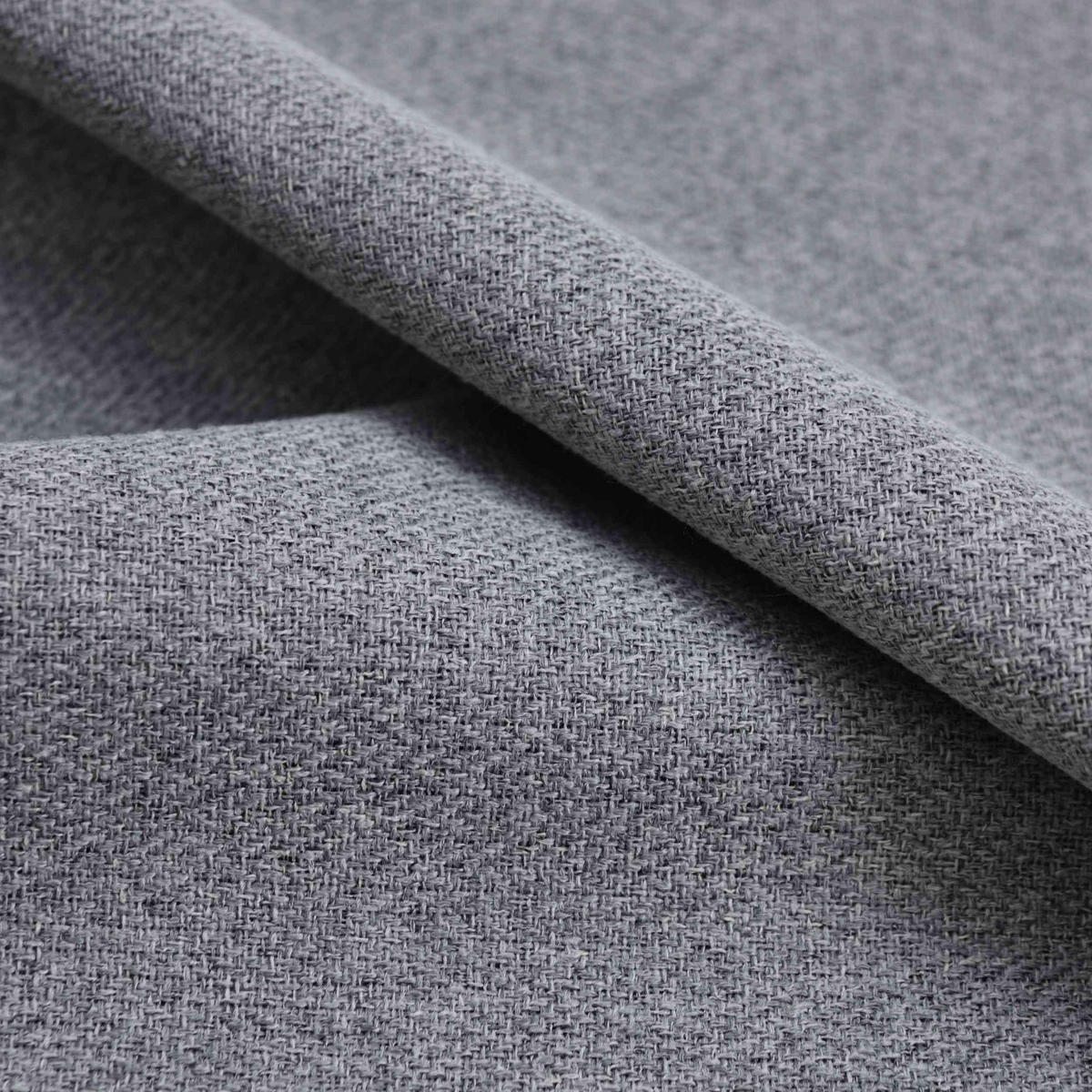 VORHANG MÜNCHEN DARK HxB 245x60 cm Grau - Grau, Textil (60/245/245cm) - Gardinenbox