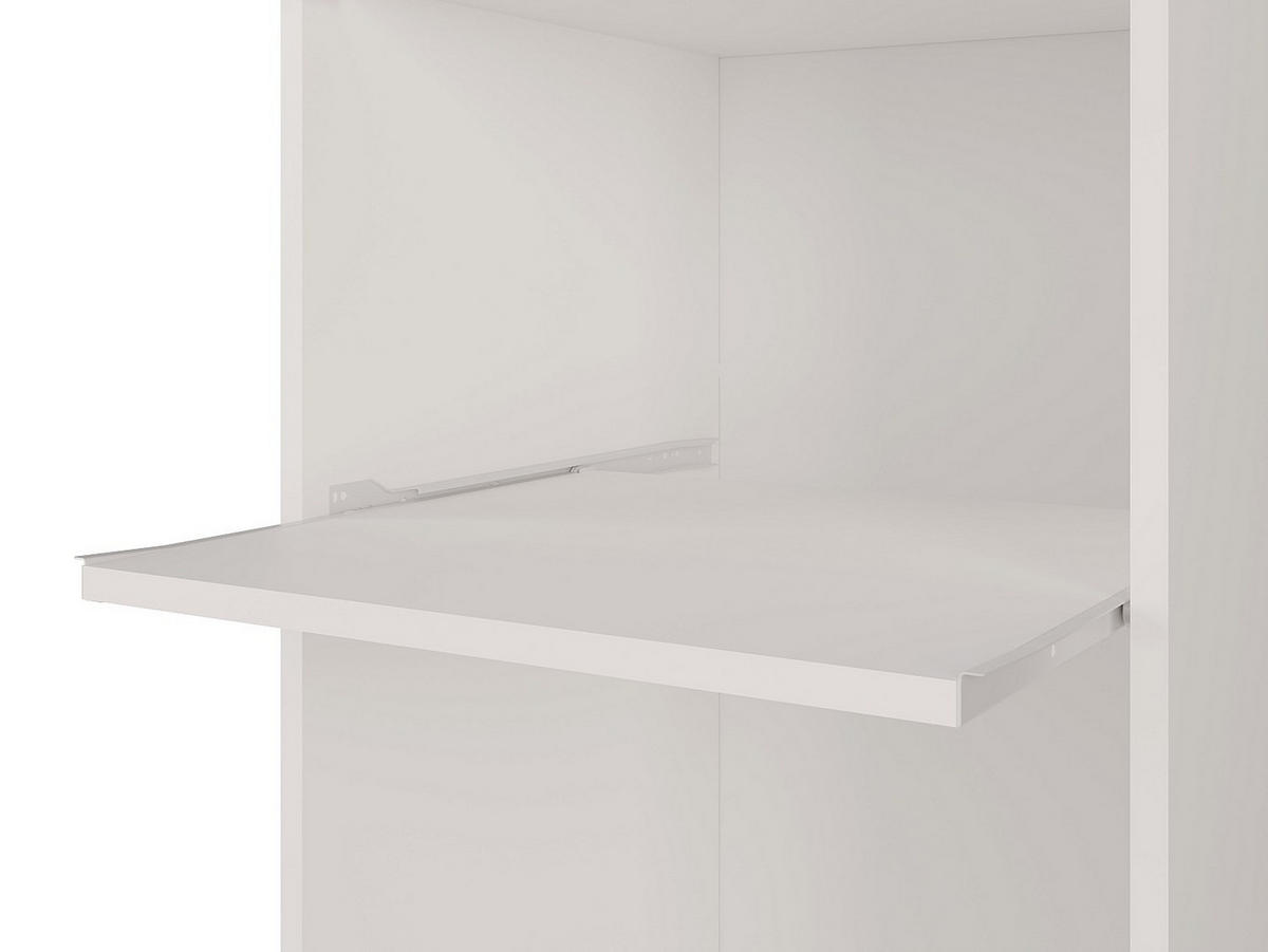KLEIDERSCHRANK - 50 cm x 50 cm - Holz, Platte - Weiß - MOVELINO - Weiß, Holz (50/225.1/50cm) - Vente-Unique