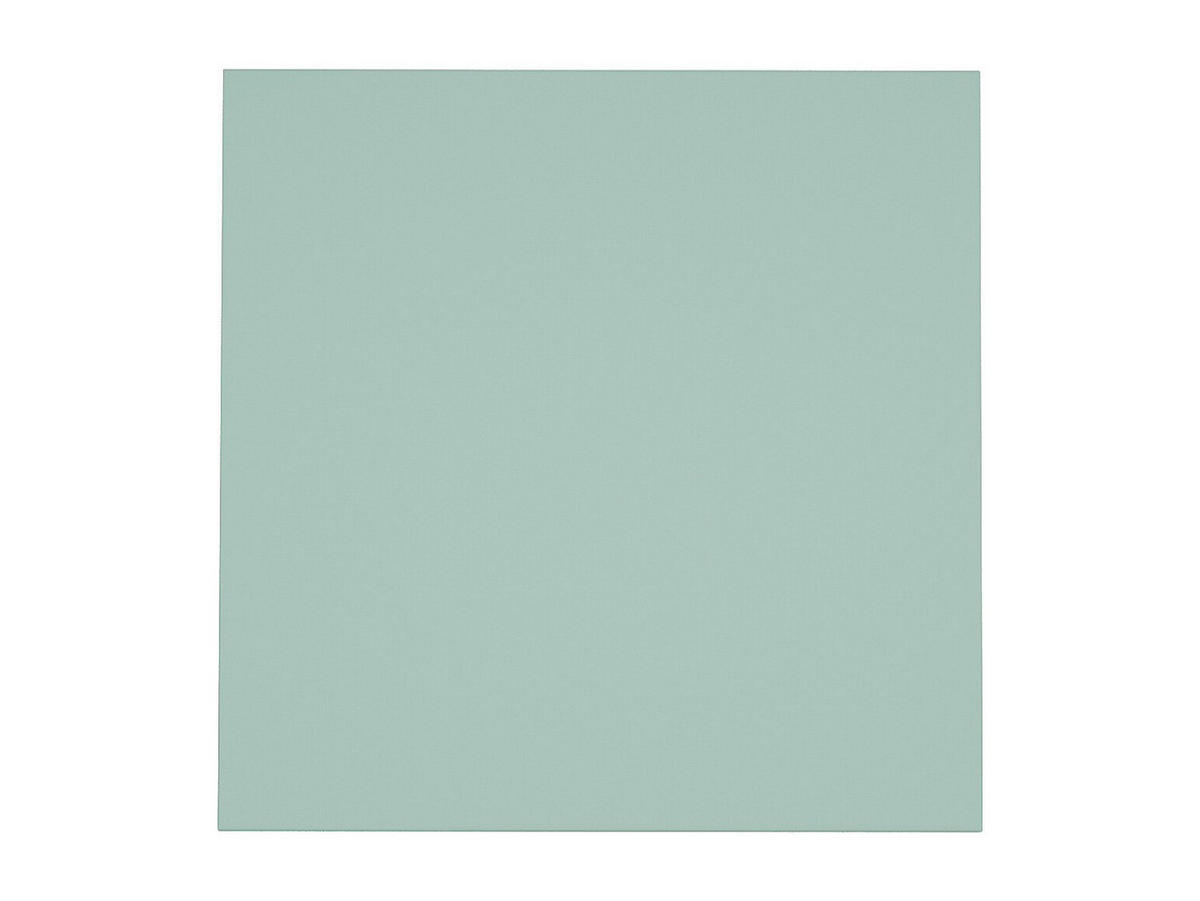 GARTENTISCH quadratisch - L. 120 cm - Metall - Mandelgrün - MIRMANDE von MYLIA - Grün, Metall (120/120/75cm) - Vente-Unique