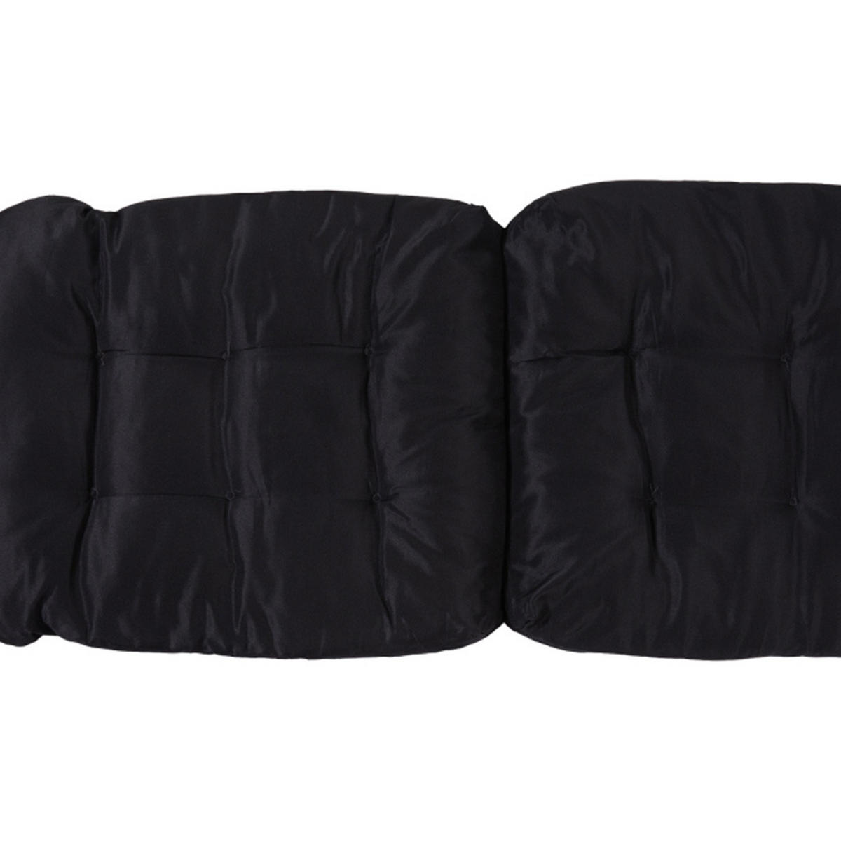 BÜROSTUHL mit 4cm 28D Sponge aus PP + Wood Plate Steel in Schwarz Ergonomisch 58 x 55 x 93cm - Schwarz/Weiß, Kunststoff/Textil (48/93/110cm) - Livingandhome