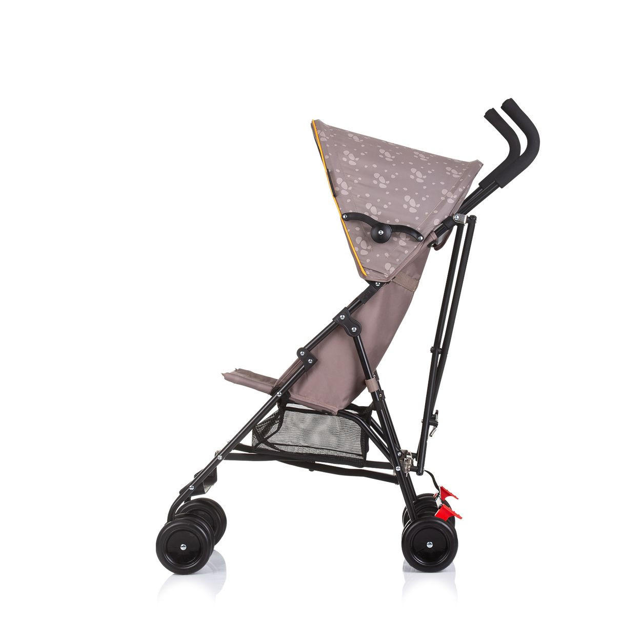 BUGGY Amaya braun Sonnendach verstellbar, faltbar, Korb - Braun, Metall (80/43/98cm) - Chipolino