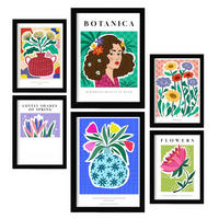 POSTER Set Mit 6 TraumA3 & A4 Rahmenlos - Klar, Papier (29/3cm) - Nacnic