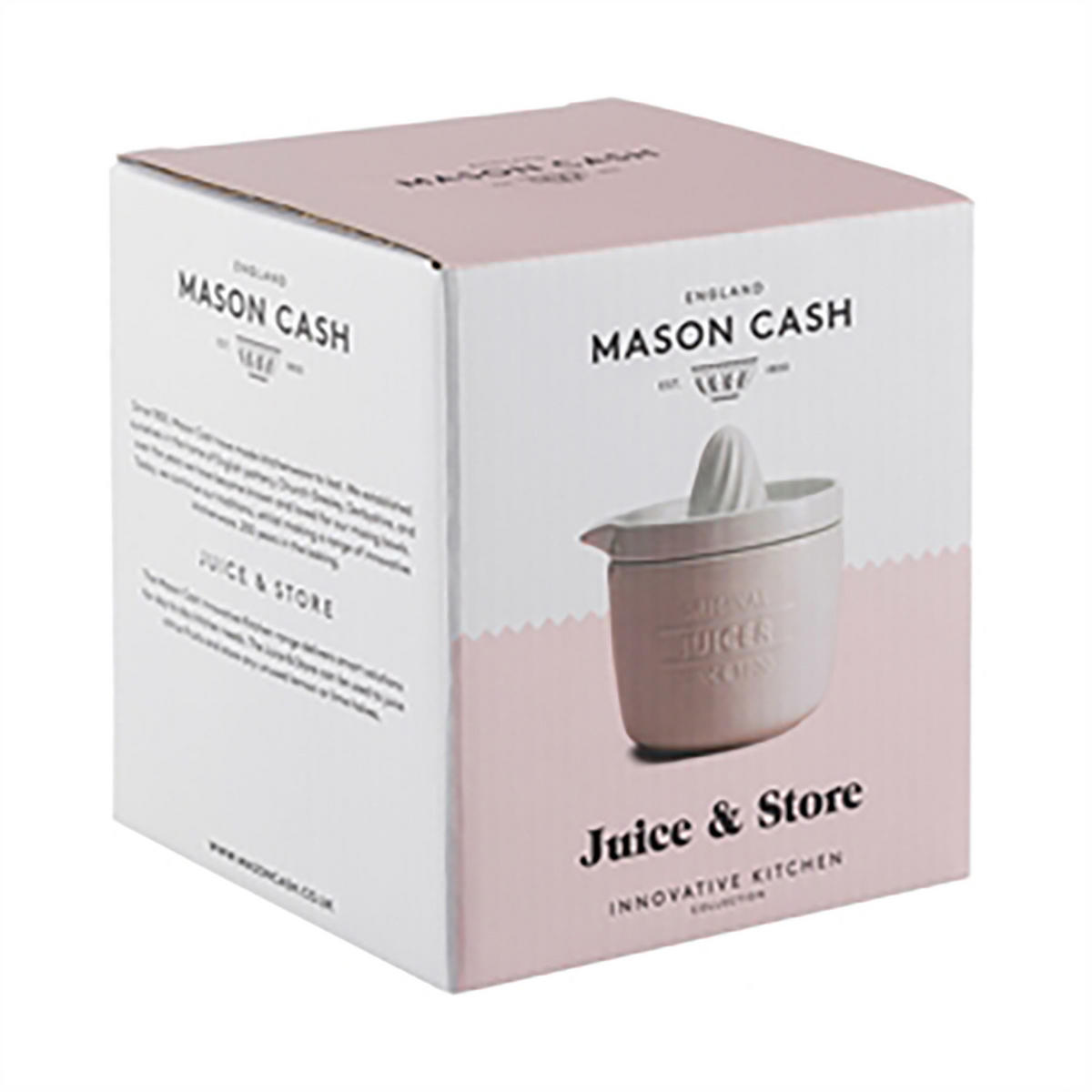 ZITRUSPRESSE/ Entsafter 3in1, 550 ml aus Steingut - Creme, Keramik (12.5cm) - Mason Cash