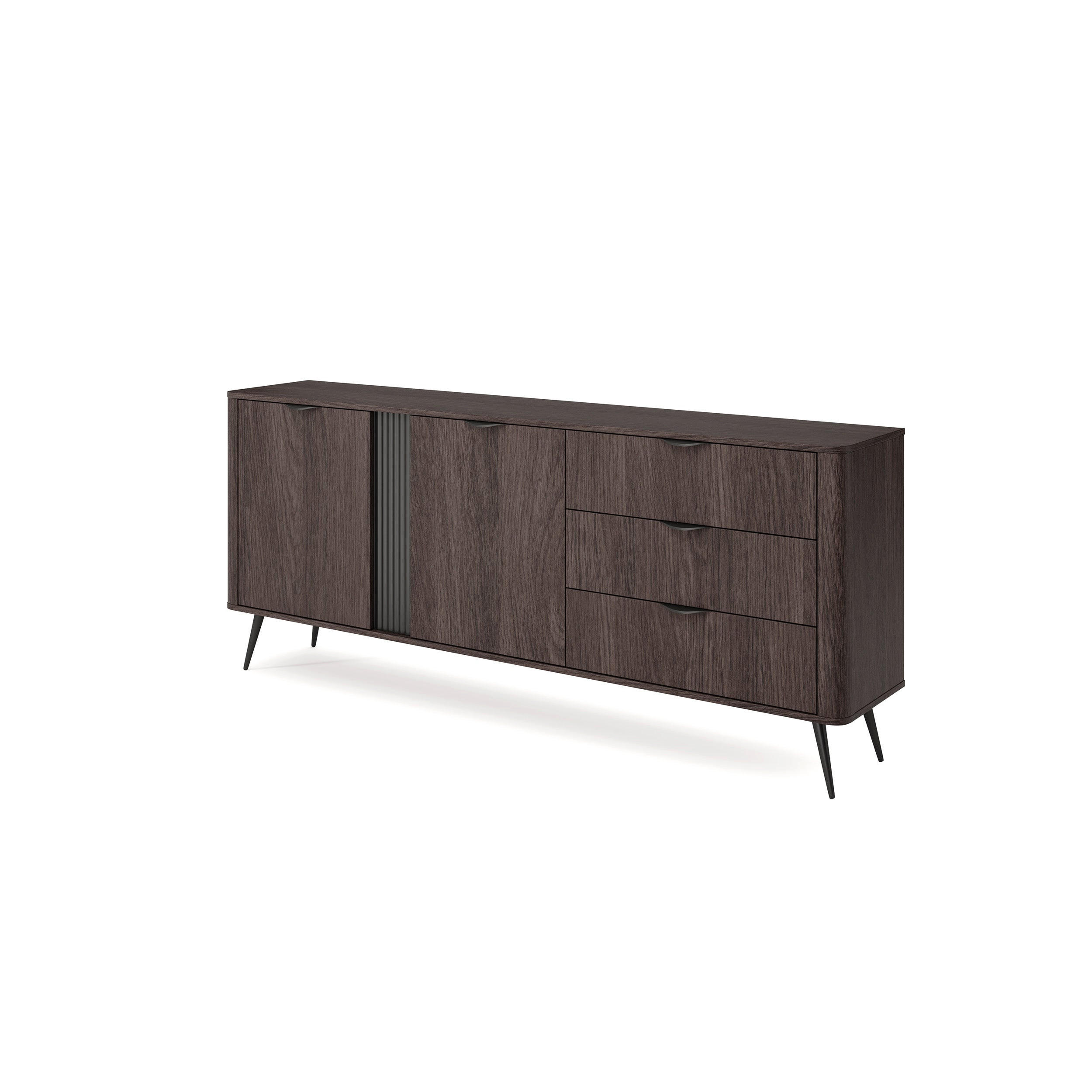 Pillovely Kommode Braun 195.2x81.2x38 cm