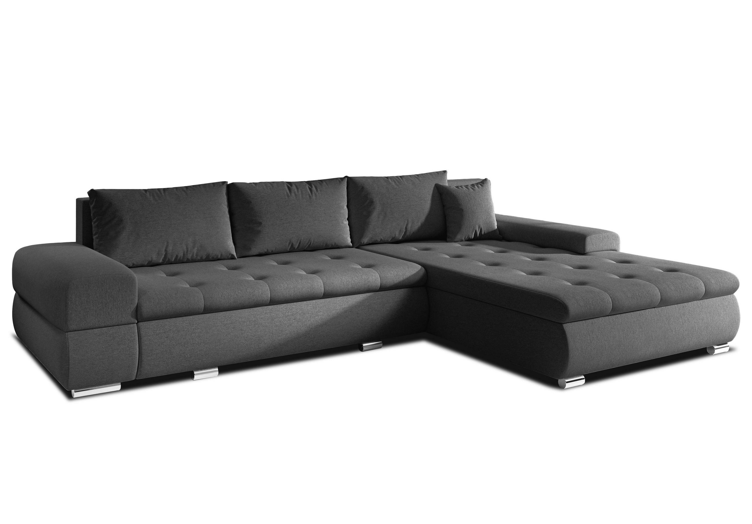 AX Living Ecksofa Schwarz 310x210 cm