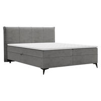 BOXBETT Eco - Dunkelgrau/Schwarz, Holz/Holzwerkstoff (180/200cm) - MIRJAN24