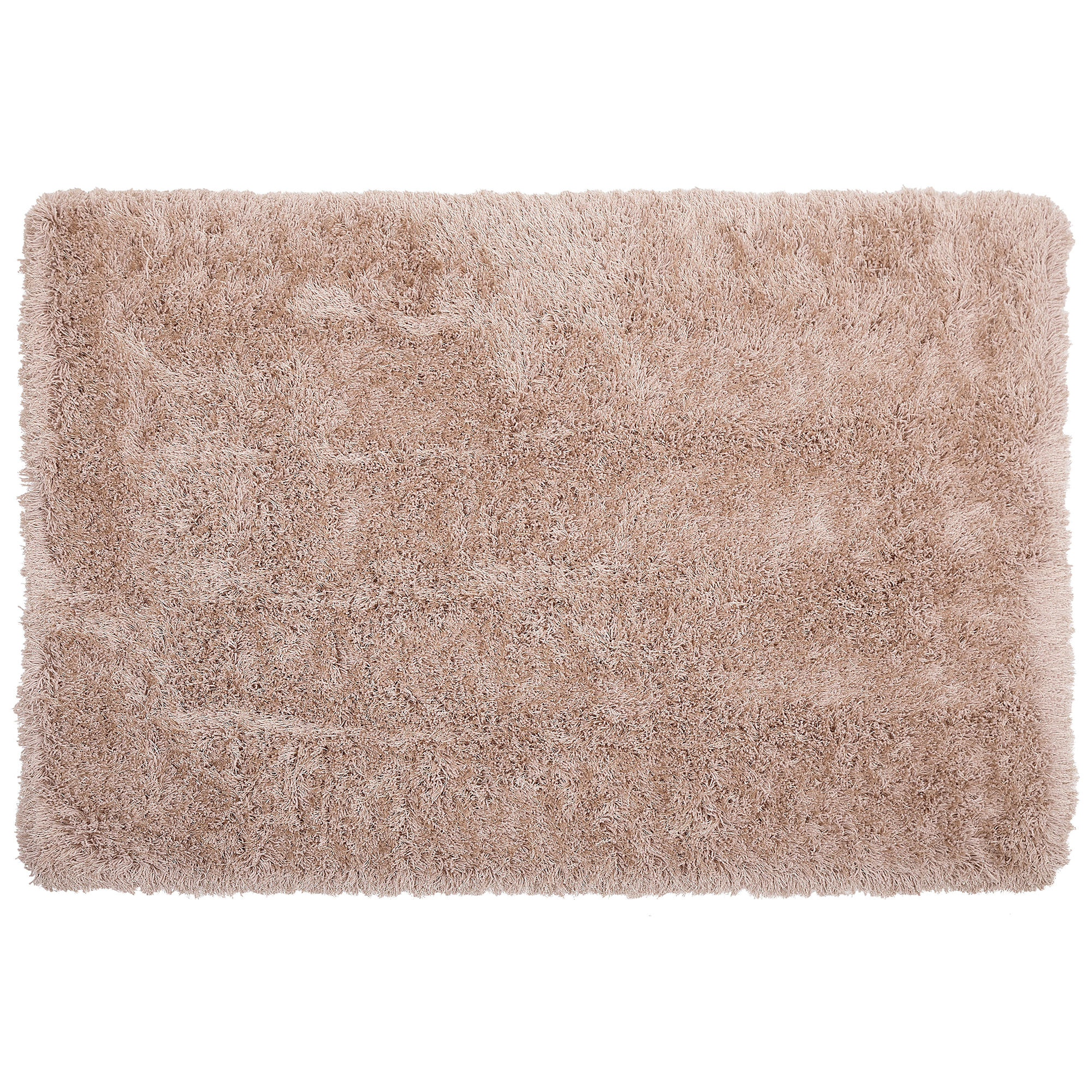 SHAGGY-TEPPICH Cide 230/160 cm - Beige, Kunststoff (160/230cm) - Beliani