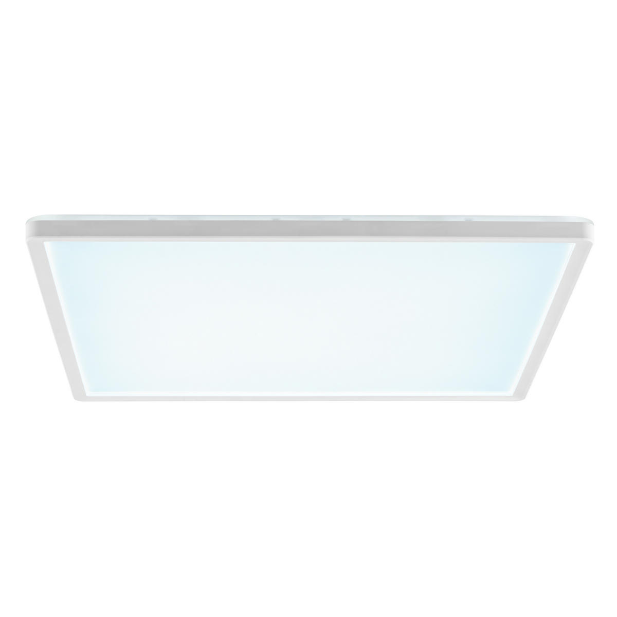 LED DECKENLEUCHTE Lumaro Weiß 42/42/2,9 cm - Weiß, Kunststoff (42/42/2.9cm) - Brilliant