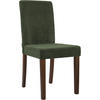 ESSZIMMERSTUHL Cord Grün - Grün, Holz/Textil (41/91/47cm) - CLP