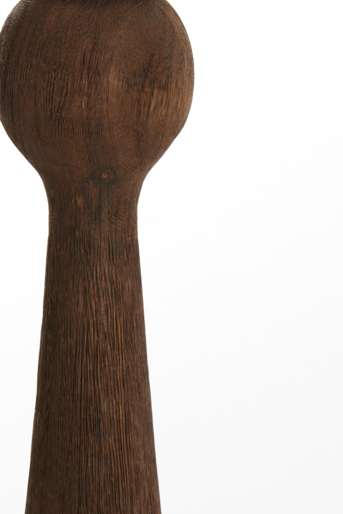 LAMPENFUSS Festina Braun Ø9/33 cm - Dunkelbraun, Holz (9/9/33cm) - Light & Living