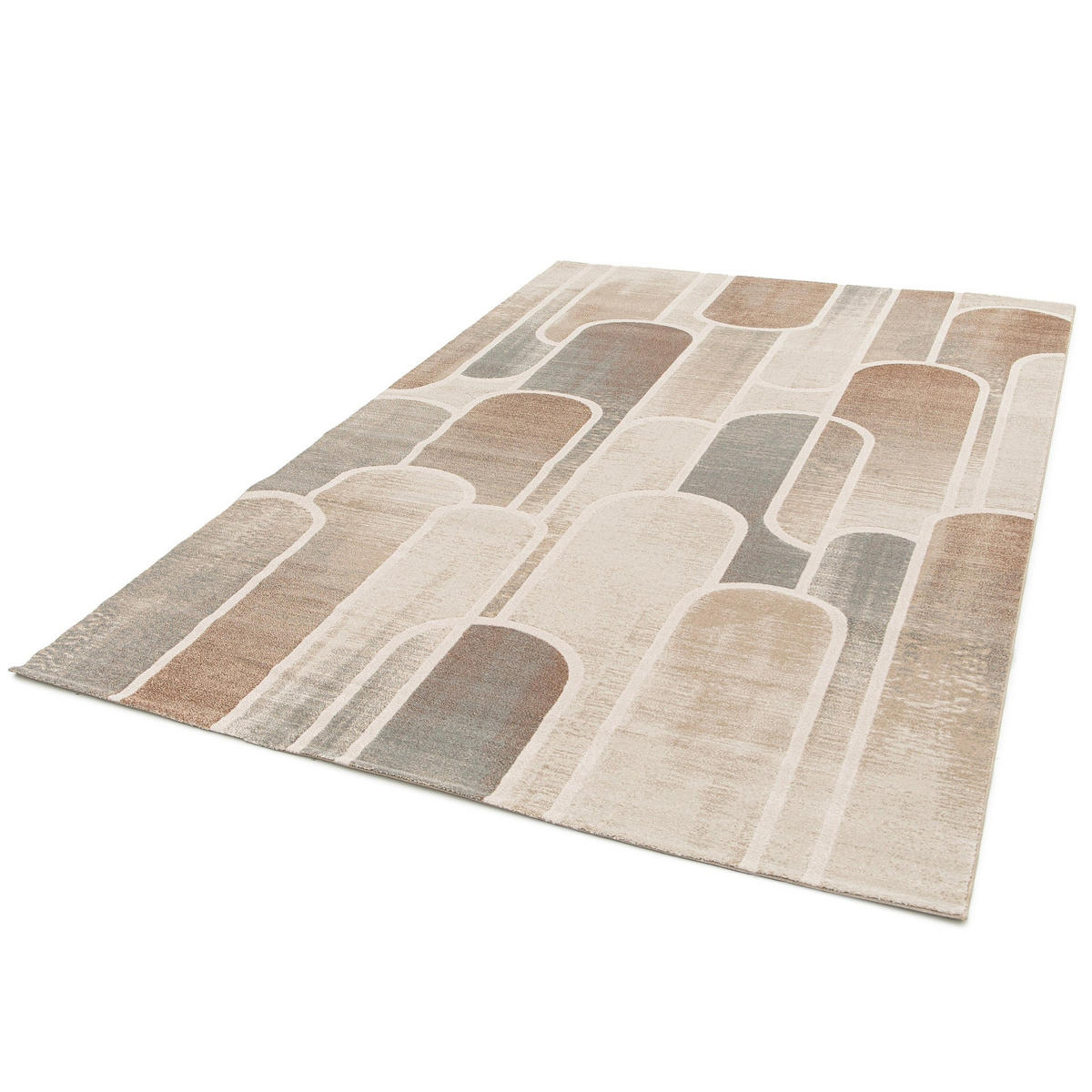 TEPPICH, Sehr weicher Design mehrfarbig - Multicolor, Textil (120/170cm) - AFK Living