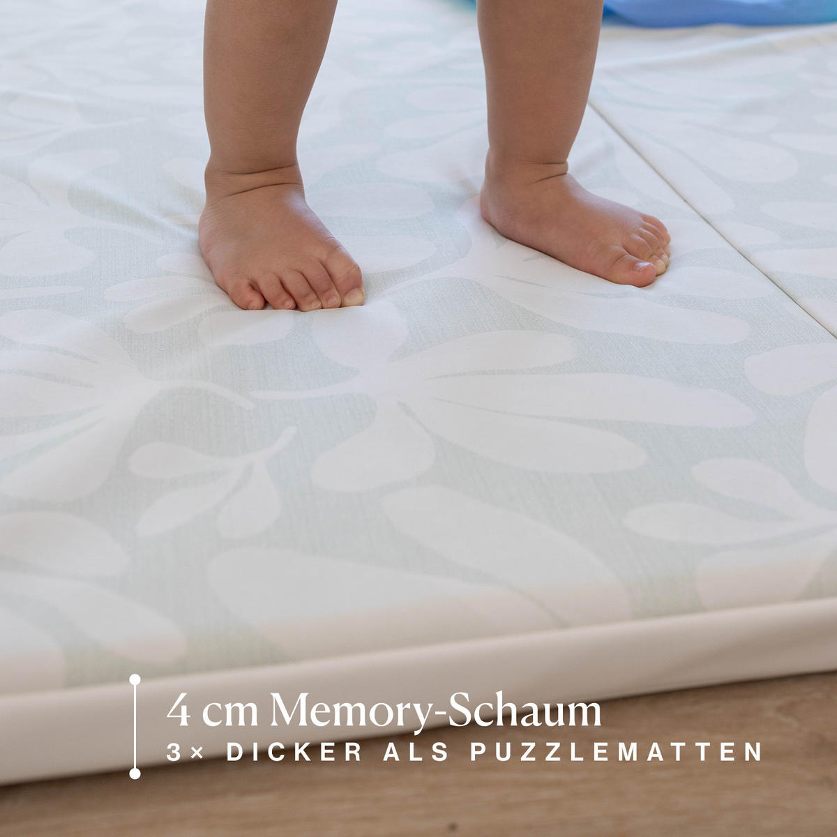 SPIELMATTE Willow Frost grün 122x183 - Grün, Kunststoff (122/183cm)