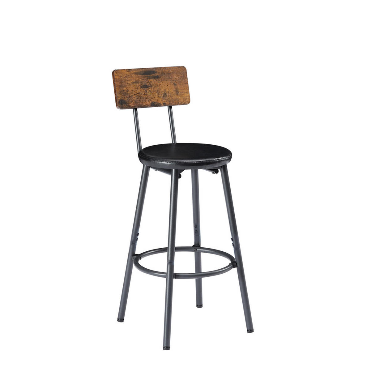 BARTISCH Industrial Holz Metall 160x40cm Braun Schwarz Gepolstert - Braun, Metall (171/49.5/13.5cm) - Raelunyi