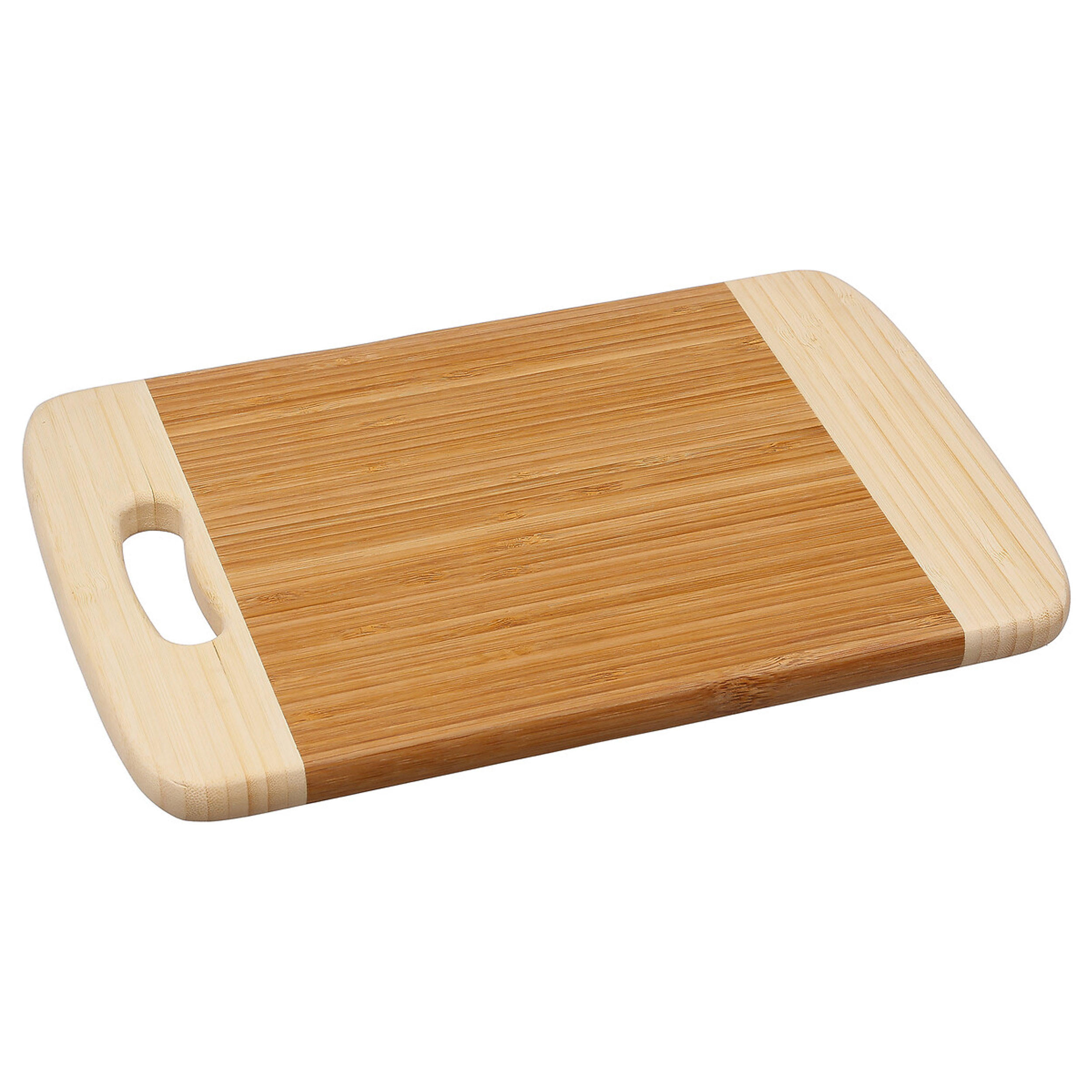 SCHNEIDEBRETT mit Tragegriff, Bambus, Braun, 30 x 20 cm - Braun, Holz (20/30cm) - 5five Simply Smart