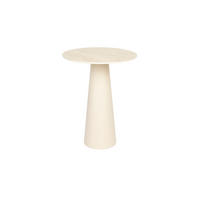 BEISTELLTISCH Joya Niedrig 40x40 cm -Optik Beige - Beige, Metall (40/40/52cm) - Housecraft Living