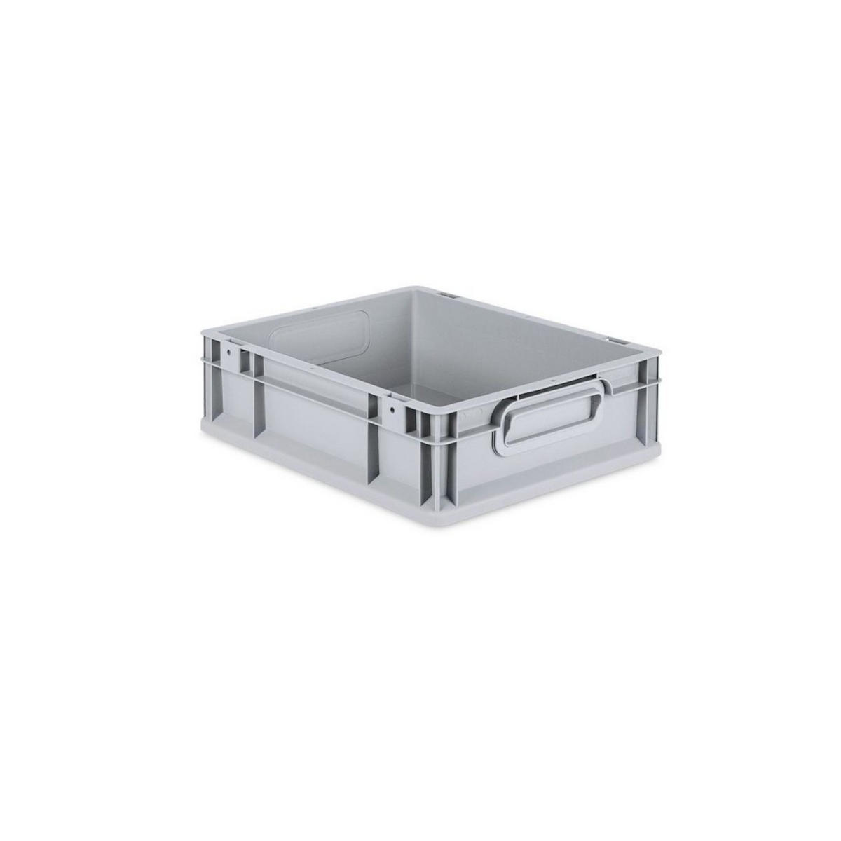 EUROBOX 5x Nextgen Economy Mit Auflagedeckel Grau/Gelb Griffe Geschlossen 11 Liter - Gelb, Kunststoff (30/12/40cm) - PROREGAL
