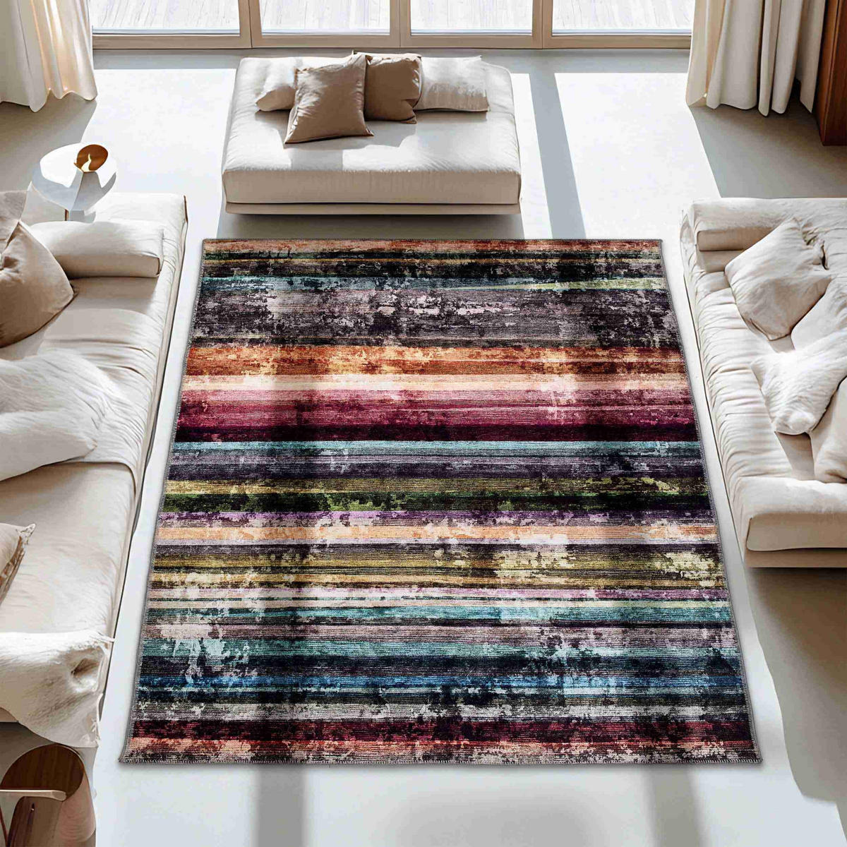 KURZFLORTEPPICH PIPER - Grün, Textil (120/180cm) - Astra