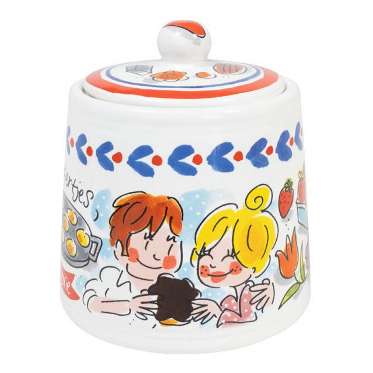 ZUCKERDOSEN Holland in Bunt - 11,5cm - Multicolor, Keramik (10/11.5cm) - Blond Amsterdam