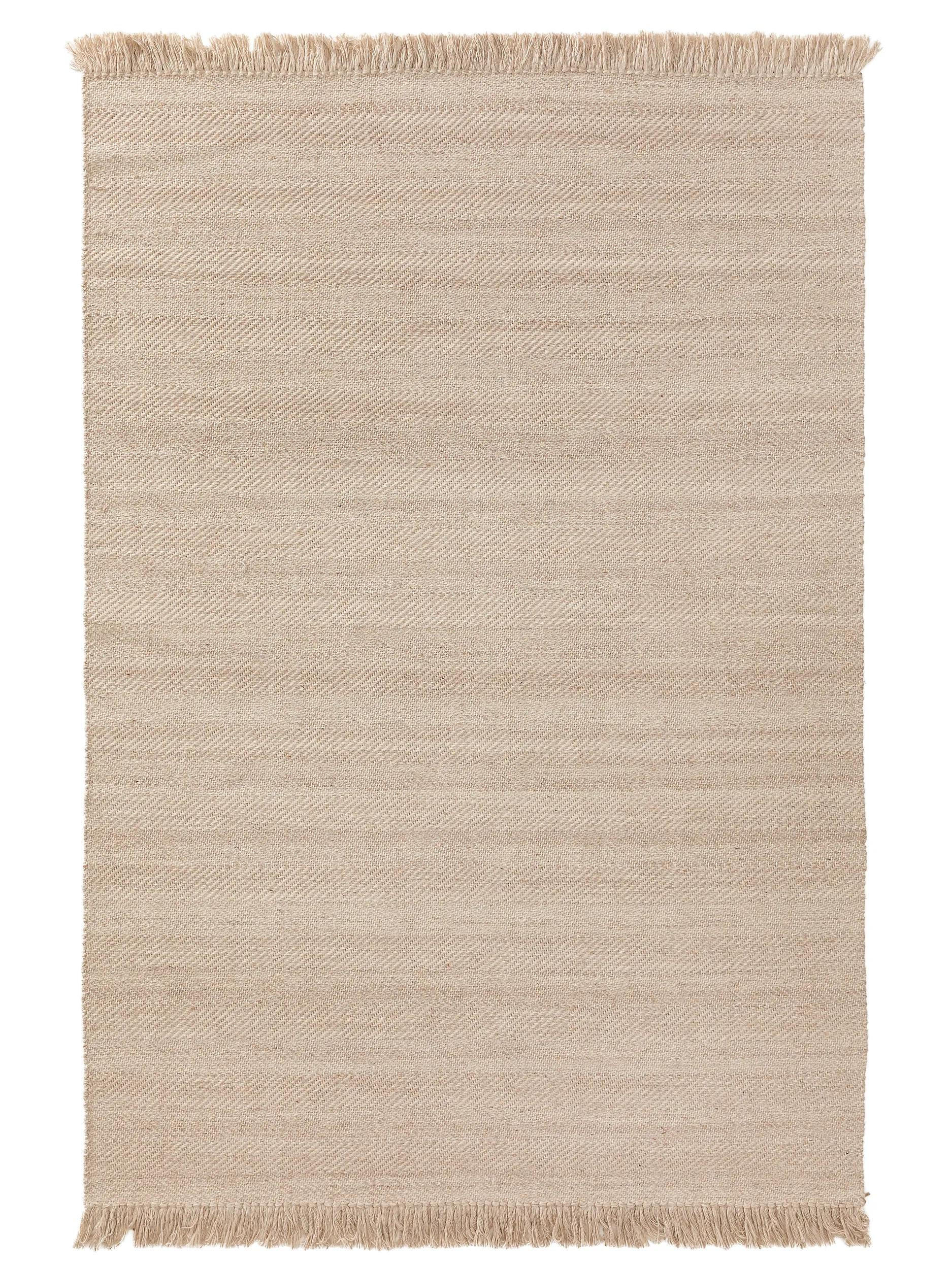 WOLLTEPPICH Lars Beige 160x230 cm - Beige, Textil (160/230cm) - benuta Pure