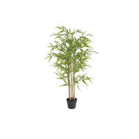 KUNSTPFLANZE - 75 cm x 75 cm - Plastik - Grün - BAMBOUSERAIE - Grün, Kunststoff (122cm) - Vente-Unique