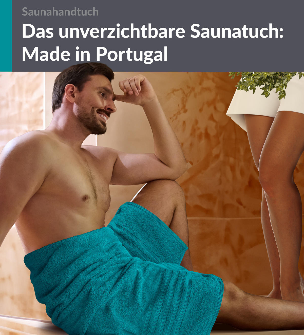 BADETUCH London Nautic Grün 100x200 cm - Smaragdgrün, Textil (100/200cm) - Lashuma