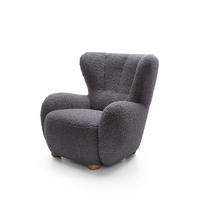 SESSEL CIRO Grau 88x100x91 cm - Grau, Textil (88/91/100cm) - FURNLUX