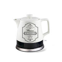 WASSERKOCHER ELEKTRISCH Weiß 16/16/20 cm MR072 - Weiß, Keramik (16/20/16cm) - Maestro 