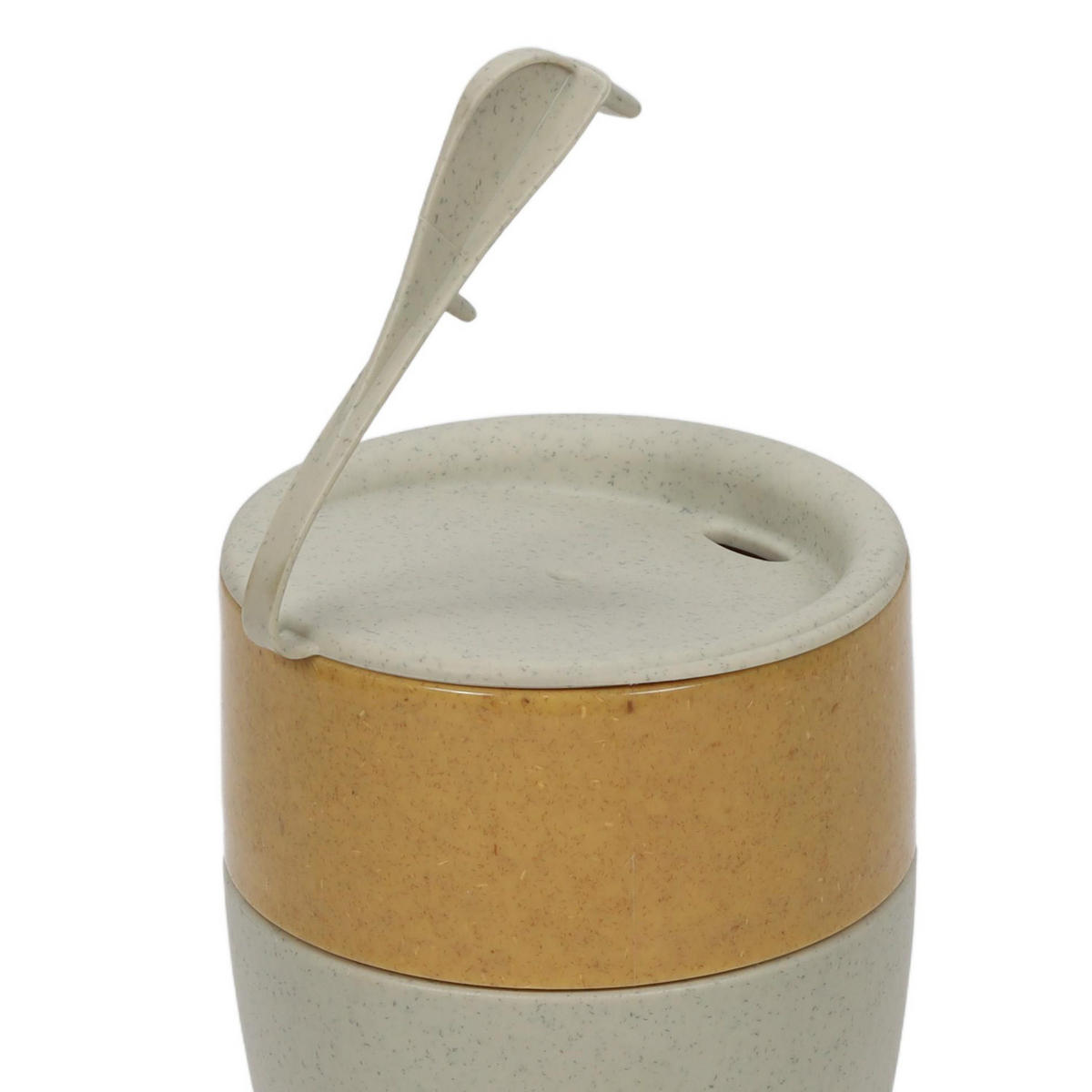THERMOBECHER Aroma To Go Xl Nature desert sand 700 ml 9,7/9,2/18,5 cm - Beige, Kunststoff (0.7L) - KOZIOL