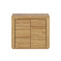 KOMMODE Skagen - Eichefarben, Holz (35/80/90cm) - kiki design