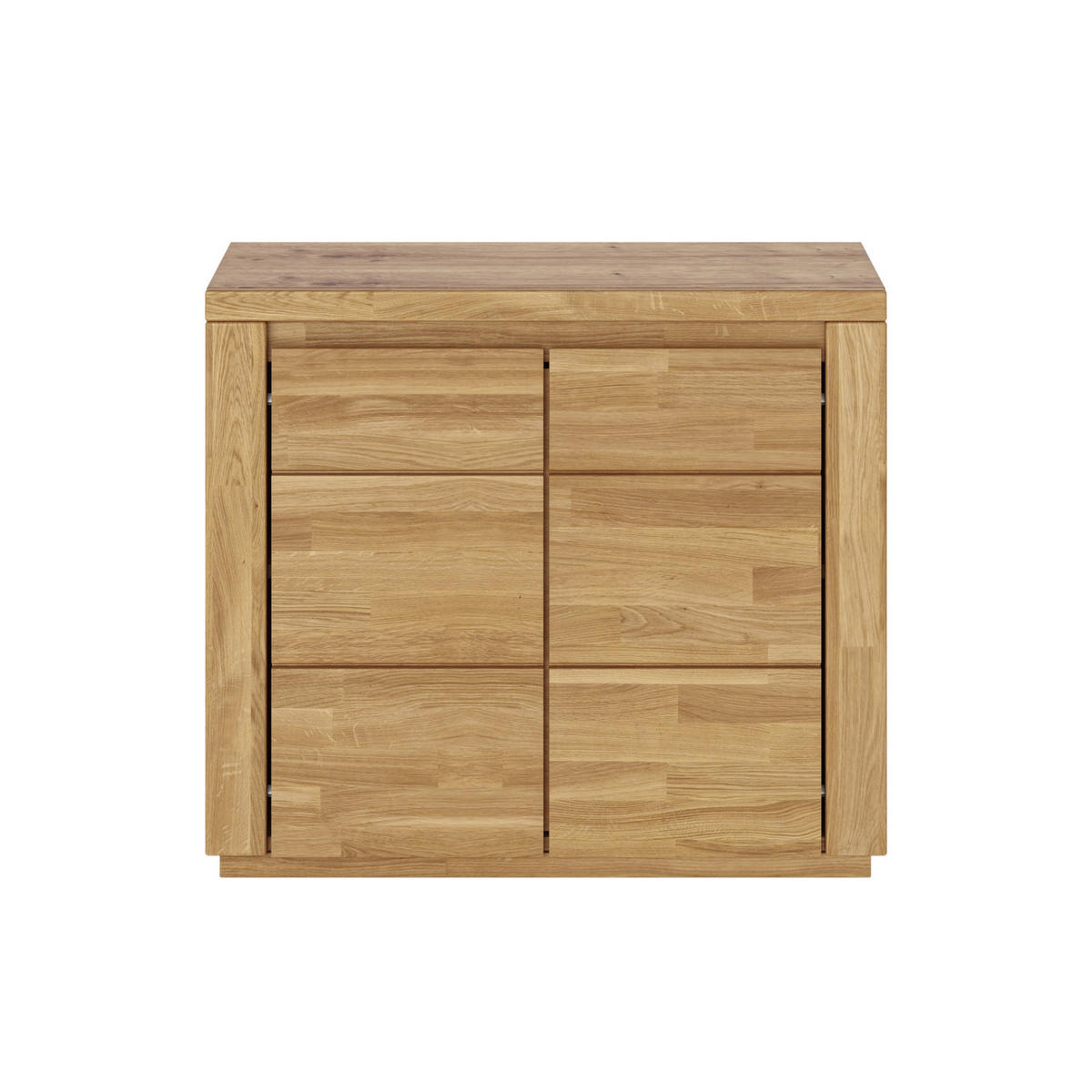 KOMMODE Skagen - Eichefarben, Holz (35/80/90cm) - kiki design