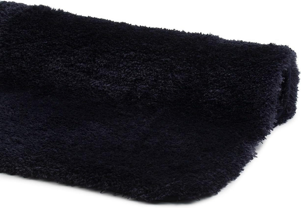 BADTEPPICH Deluxe GRAPHIT 70X120CM - Graphitfarben, Textil (120/70cm)