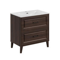 UMÝVADLO 81cm Moka Drevo - hnedá, kompozitné drevo (81/82/46cm) - Petits-meubles
