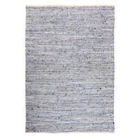 TEPPICH Atlas weiß/blau 160 x 230 cm - Weiß, Textil (230/160cm) - The Rug Republic