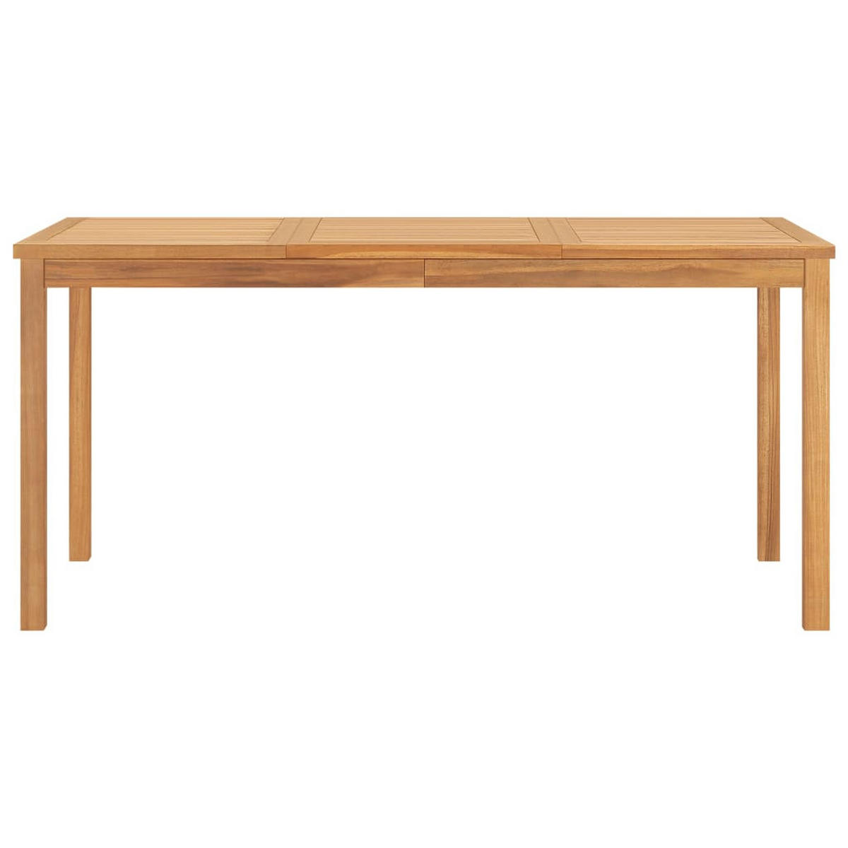 GARTEN-ESSGRUPPE 7Er Set Massivholz Teak - Braun, Holz - vidaXL